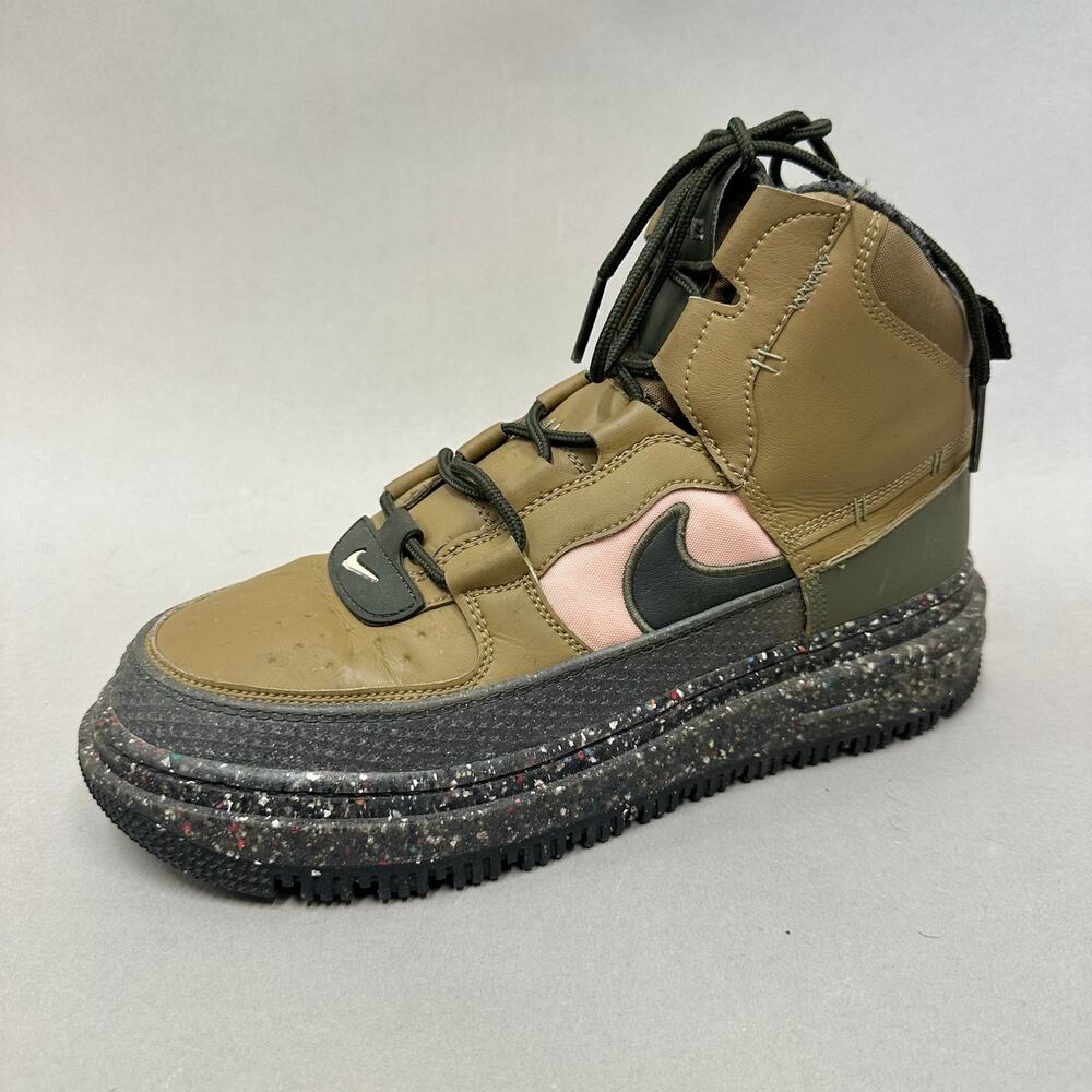 Nike Air Force 1 Boot NN Brown Kelp Crater Men's Athletic‎ Boots Size 9